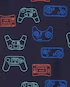 Pijama longo infantil 4 peças epic gamer multicor |
