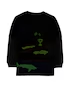 Camiseta infantil manga longa USS speed zone azul |